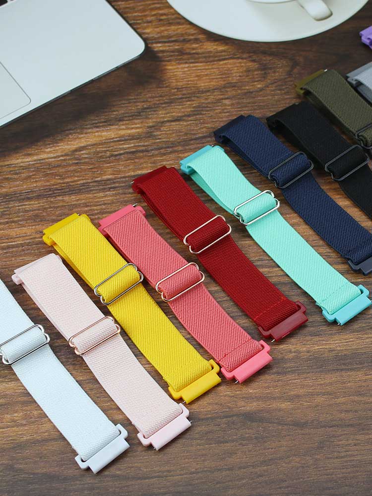 Titan Smartwatch Accessories - Elastisch glänzendes Armband für Samsung Galaxy