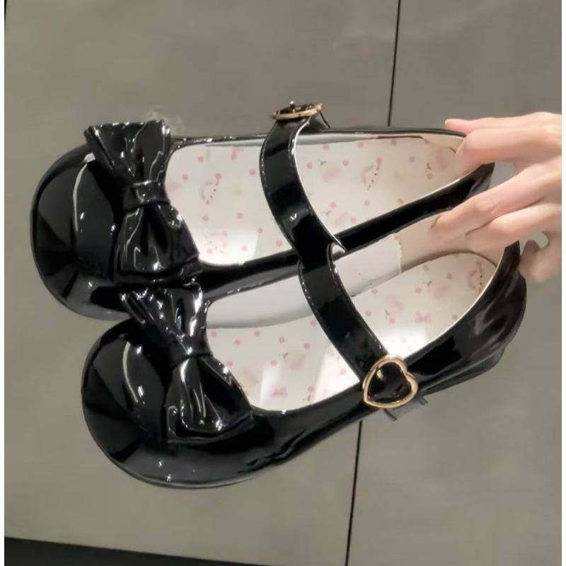 Leather Classic Strap - Süße Lolita-Schuhe im niedlichen Stil mit