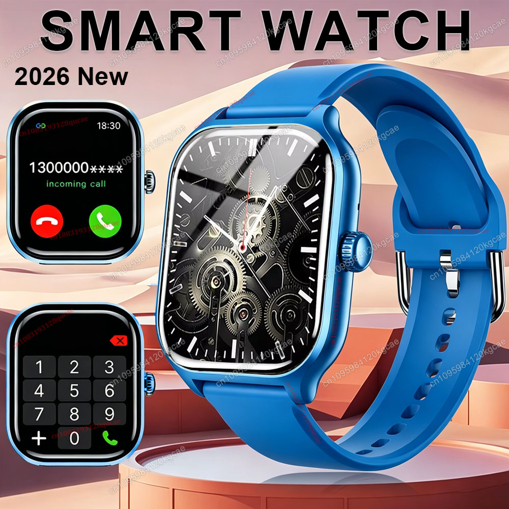 Smartwatch X12 - Touchscreen Smartwatch Musik Schrittzähler Bluetooth-Anruf 2026