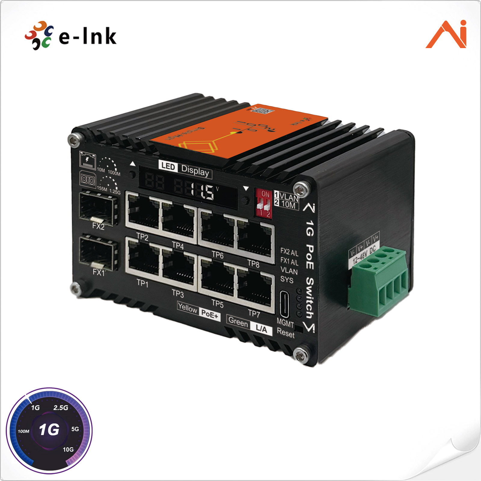 KI-gesteuerter 8-Port PoE+ 30W – Smart Accessories Bewertung und Preis