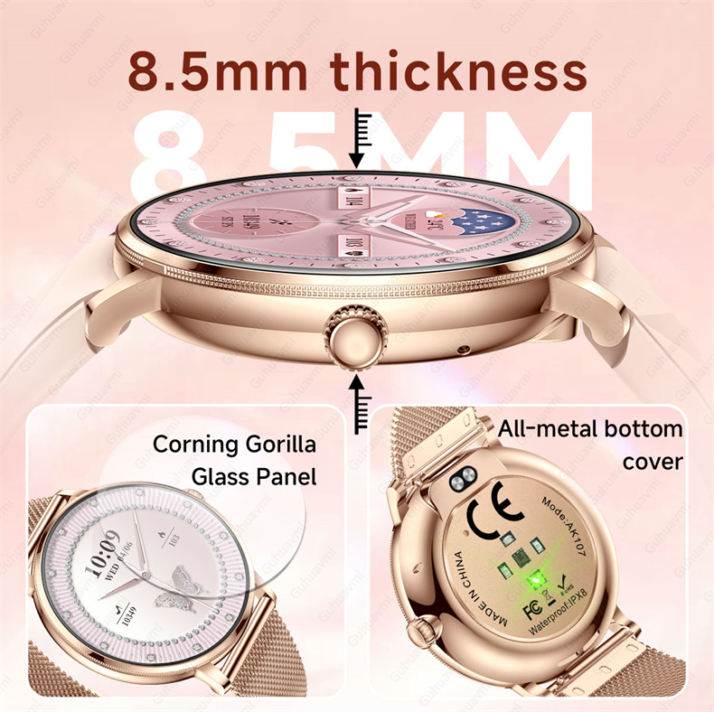 2026 Neue Mode Damen Smartwatc – Smartwatch Custom Bewertung und Preis