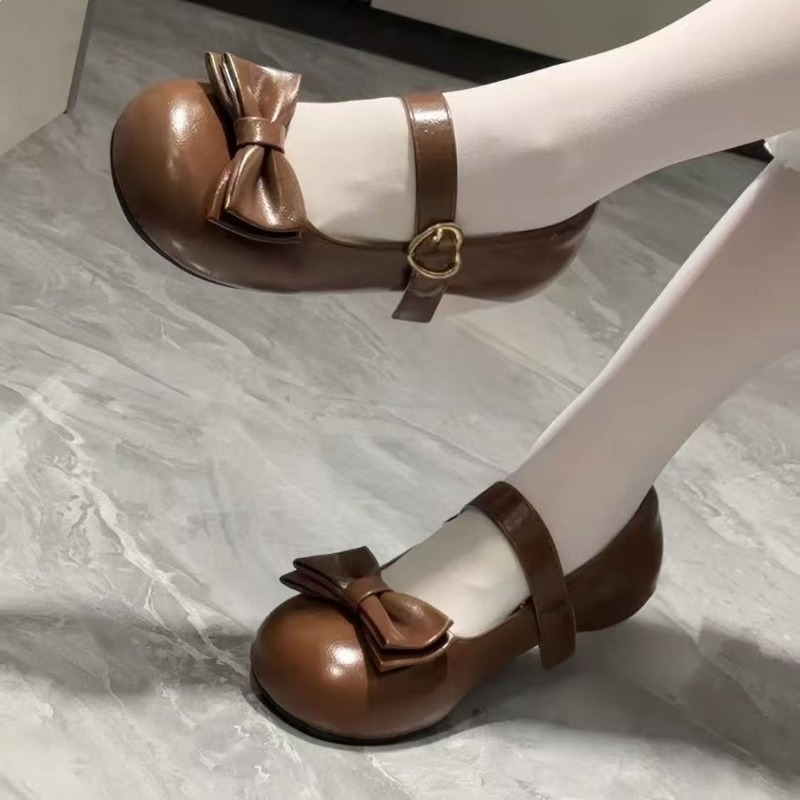 Süße Lolita-Schuhe im niedlich – Leather Classic Strap Bewertung und Preis