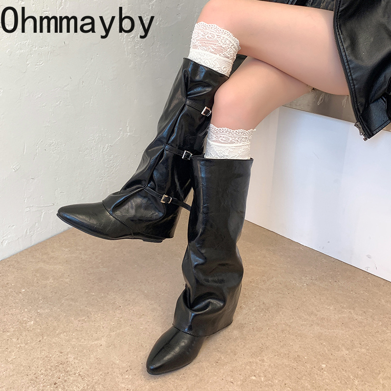 Damen Lederstiefel bis zum Kni – Leather Classic Strap Bewertung und Preis