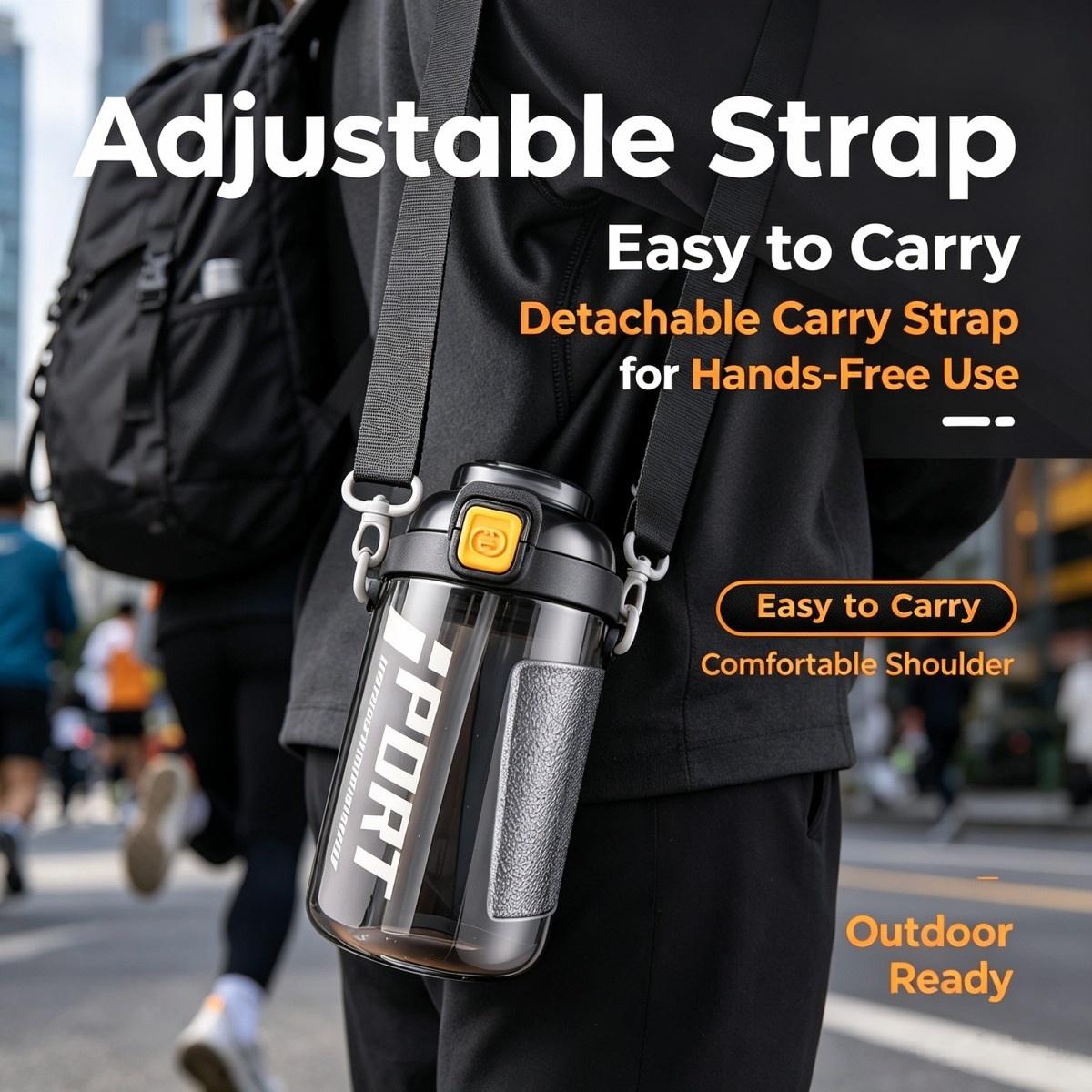 1000ml Sport-Wasserflasche mit – Rugged Sport Strap Bewertung und Preis